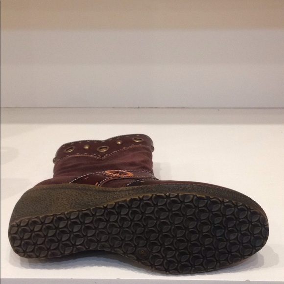 SpringStep Boot in Brown Leather and Brown Suede - Picture 6 of 6